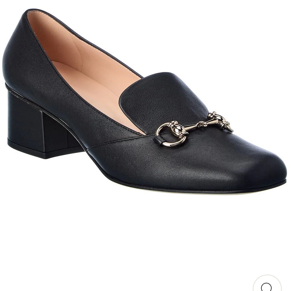 Gucci horsebit leather pumps